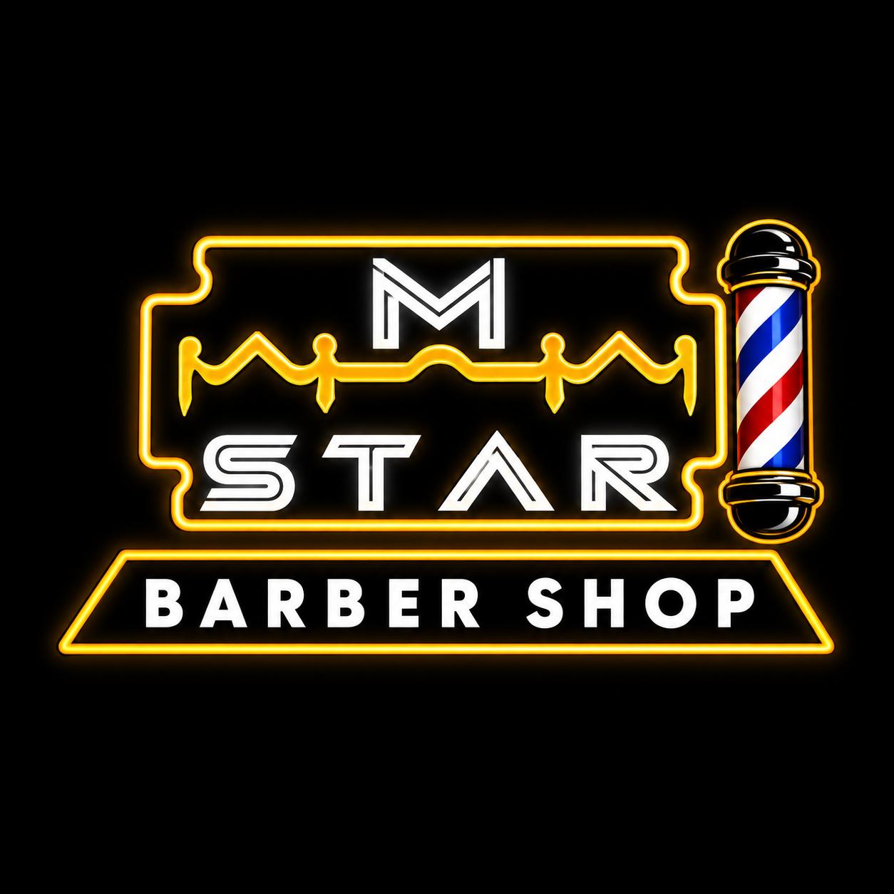 MStar Barber Logo